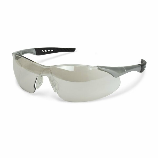 Radians Safety Glasses, Wraparound I/O Polycarbonate Lens, Uncoated,  RK6-90